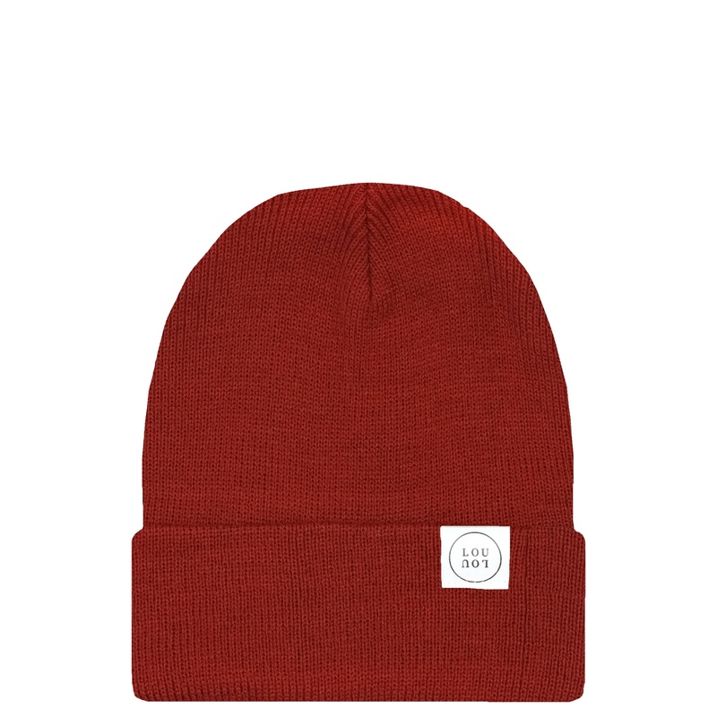 Beanie – Brick Red