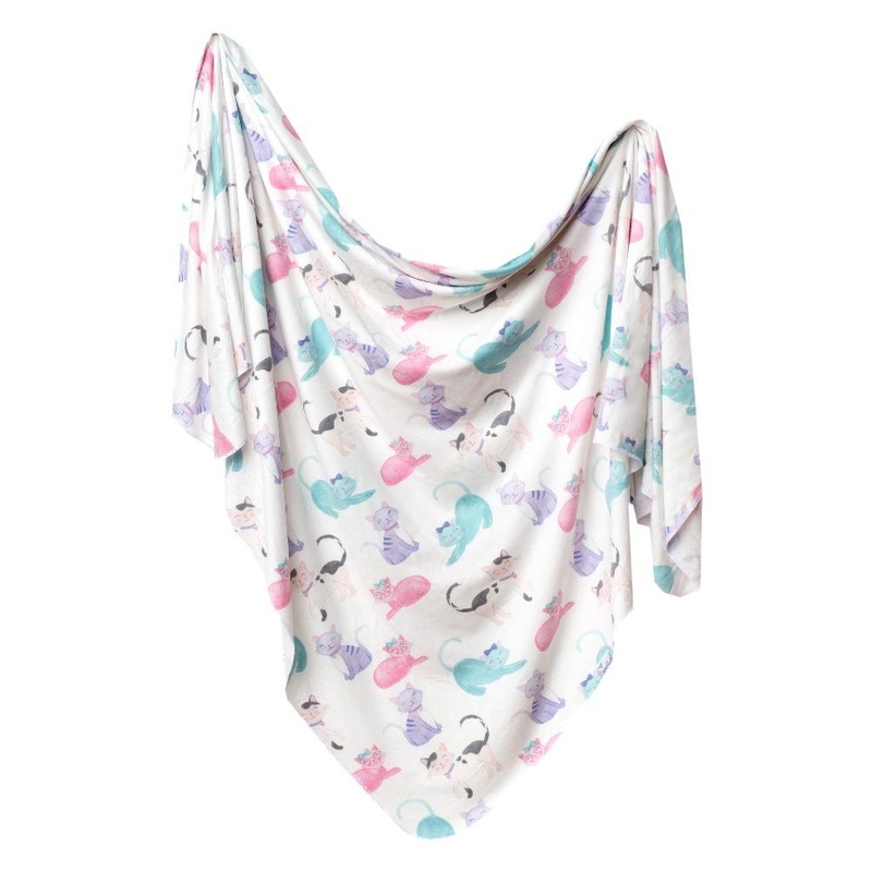 Copper Pearl Knit Swaddle Blanket | Sassy