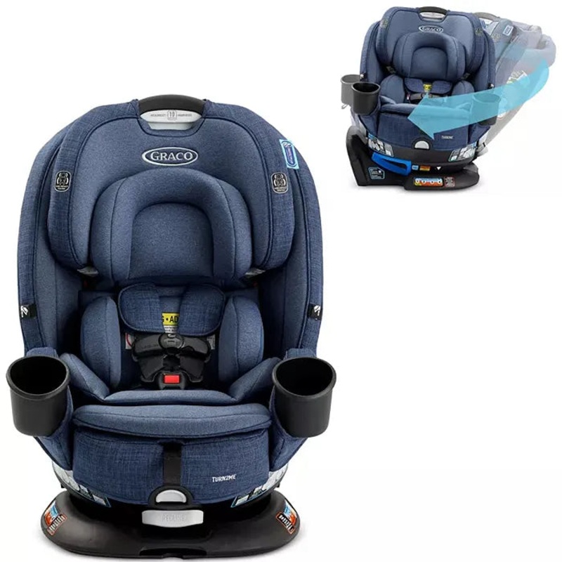 Graco Turn2Me 3-in-1 Rotating Convertible Car Seat – Brighton (See Description)