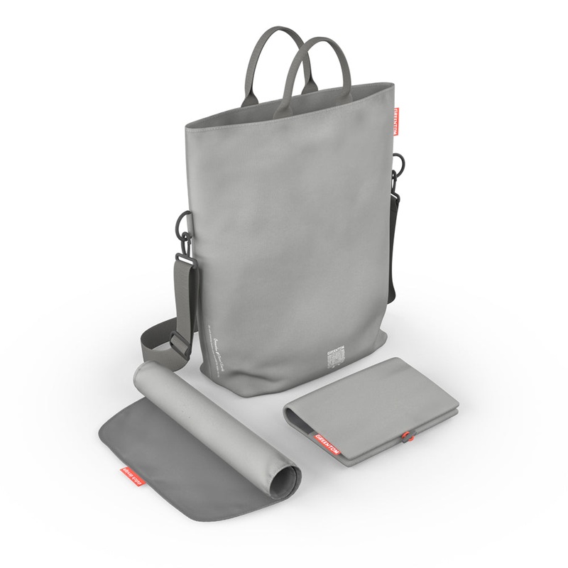 Greentom Diaper Bag – Grey