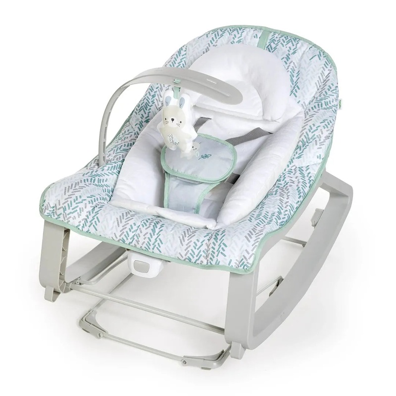 Keep Cozy Grow With Me 3-in-1 Bouncer and Rocker Seat – Spruce