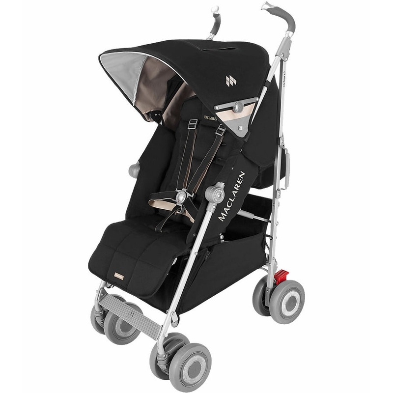 Maclaren Open Box Techno XLR Stroller – Black/Champagne