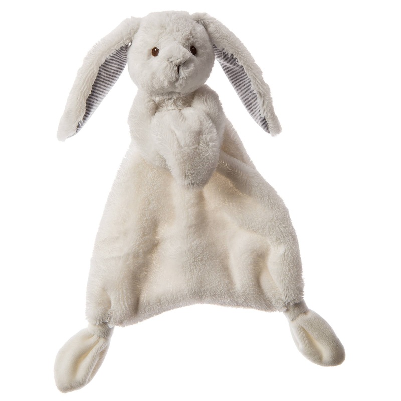 Mary Meyer Silky Bunny Lovey – White