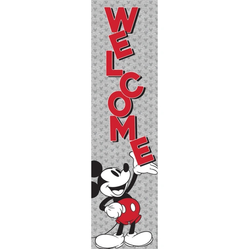 Mickey Mouse Throwback Welcome Vertical Banner