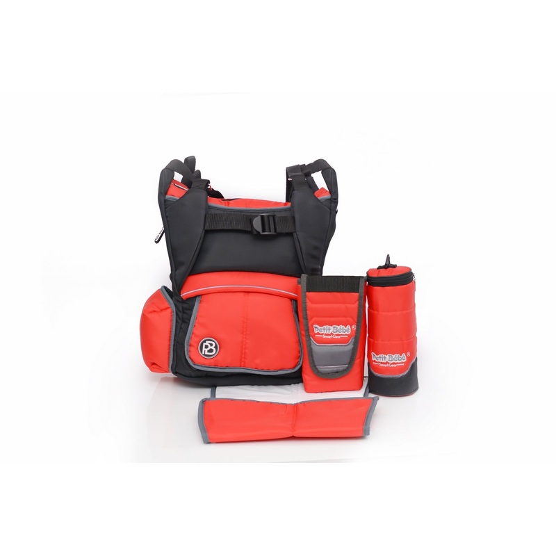 Petit Bebe Baby Diaper Bag Smart S2  Red