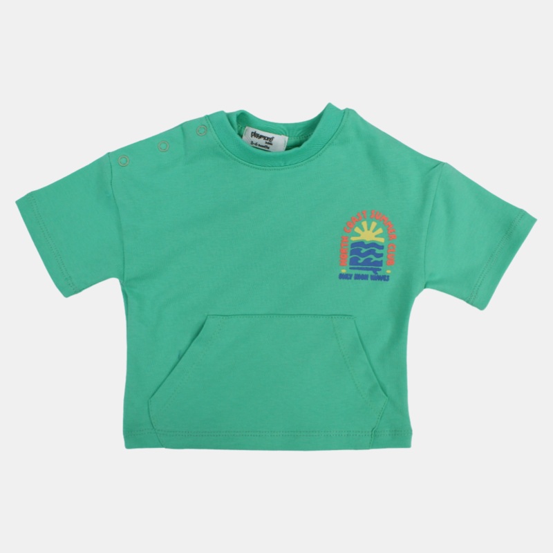 Unisex Baby Mint “North Coast Summer Club” T-Shirt