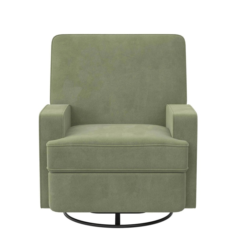 Addison Swivel Gliding Recliner – Sage Green