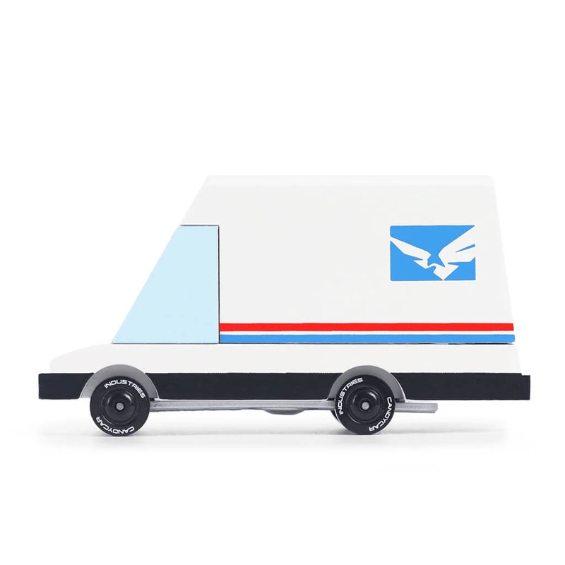 Candylab Futuristic Mail Van Toy Car