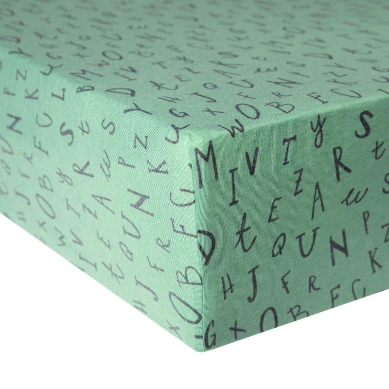 Copper Pearl Premium  Knit Fitted Crib Sheet | Poe