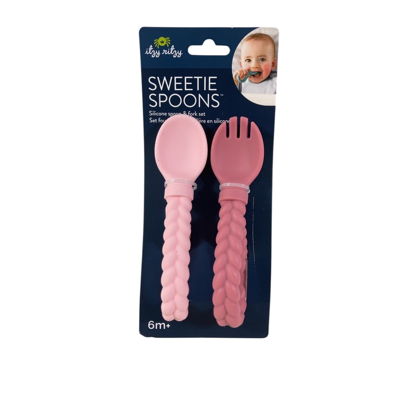 Itzy Ritzy Sweetie Spoons, Pink