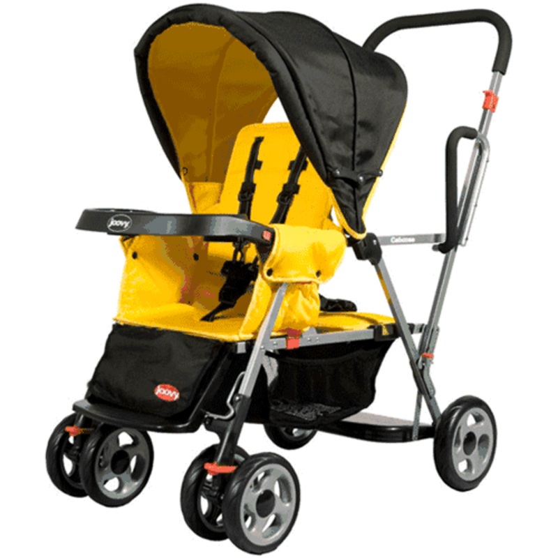 Joovy Caboose Stand on Tandem in Lemontree