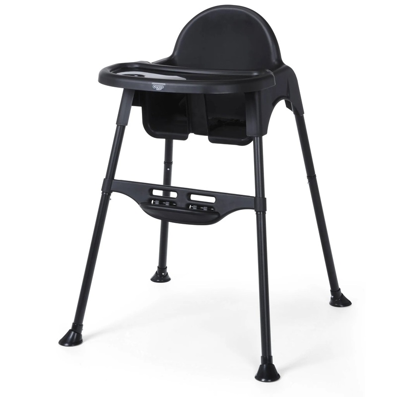 Kids’ Canteen High Chair – Mono Black
