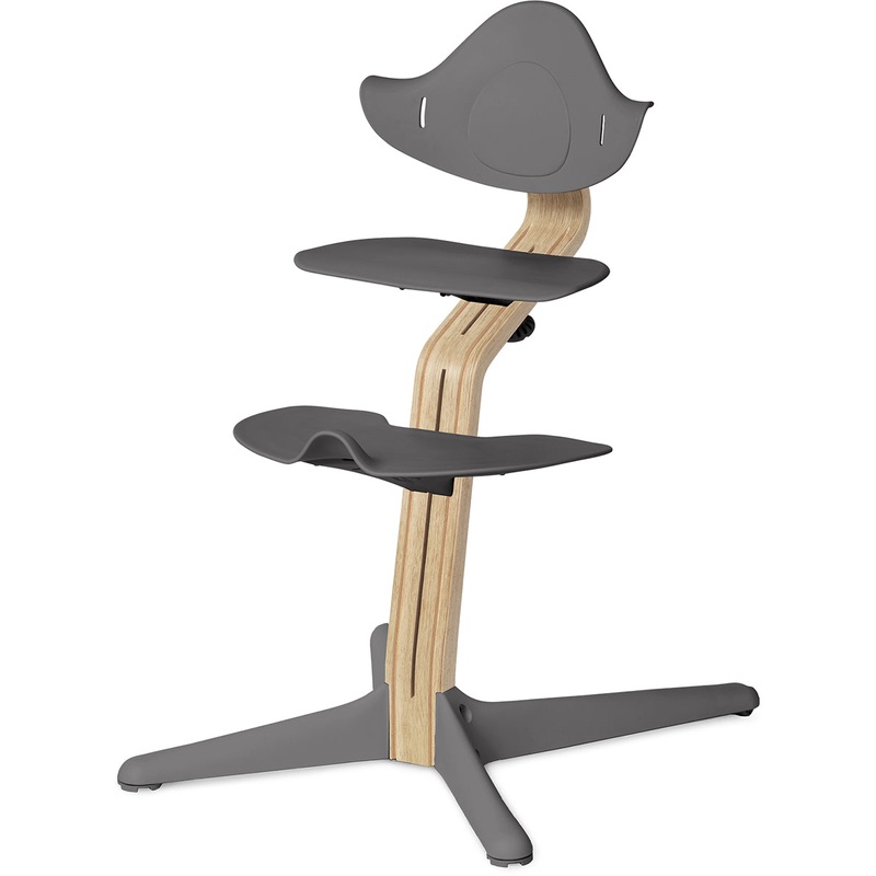 Nomi Chair – Gray/White Oak