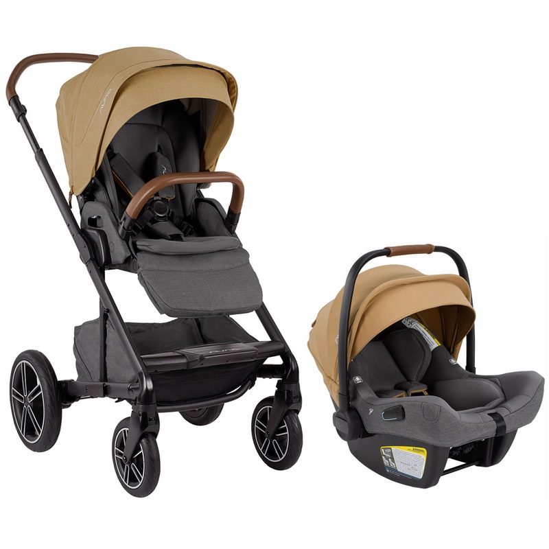 Nuna MIXX Next + PIPA Lite RX Travel System Bundle – Camel