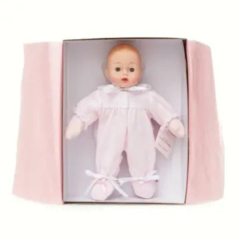 Pink Check Huggums Light Skin Tone 12″