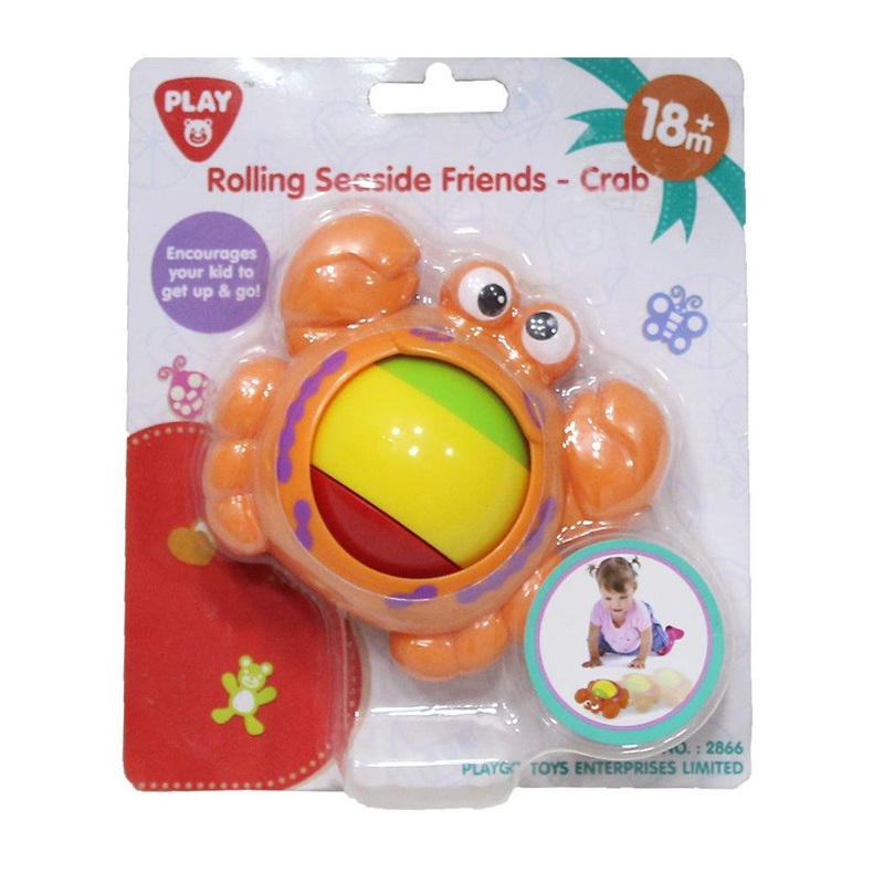 Rolling Seaside Friends Crab