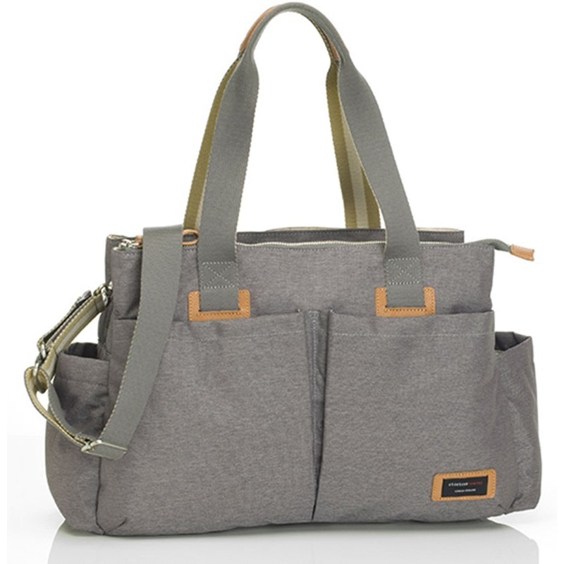 Storksak Travel Shoulder Bag – Grey