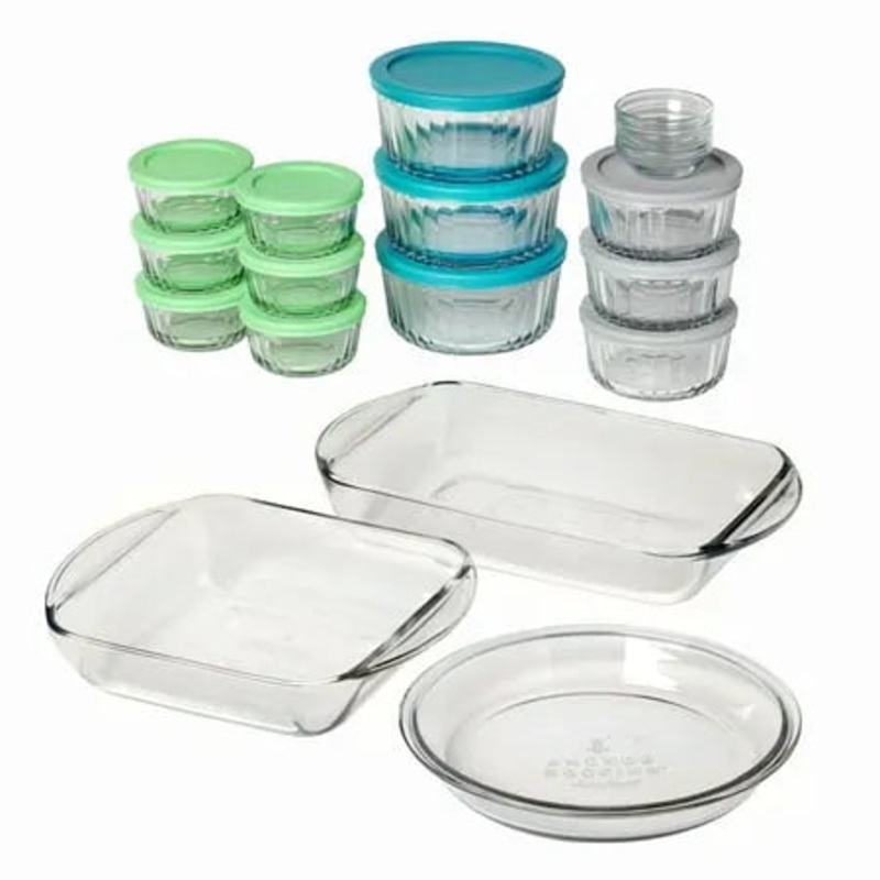 Anchor Hocking 30 Piece Glass Food Storage Containers