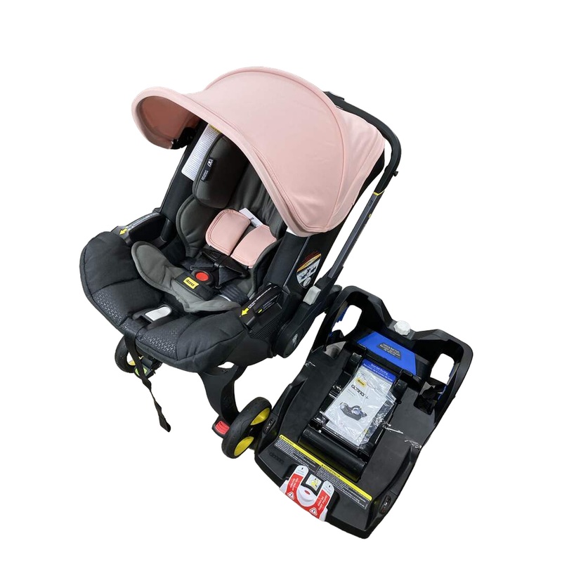Doona Infant Car Seat & Stroller Combo, 2024, Blush Pink