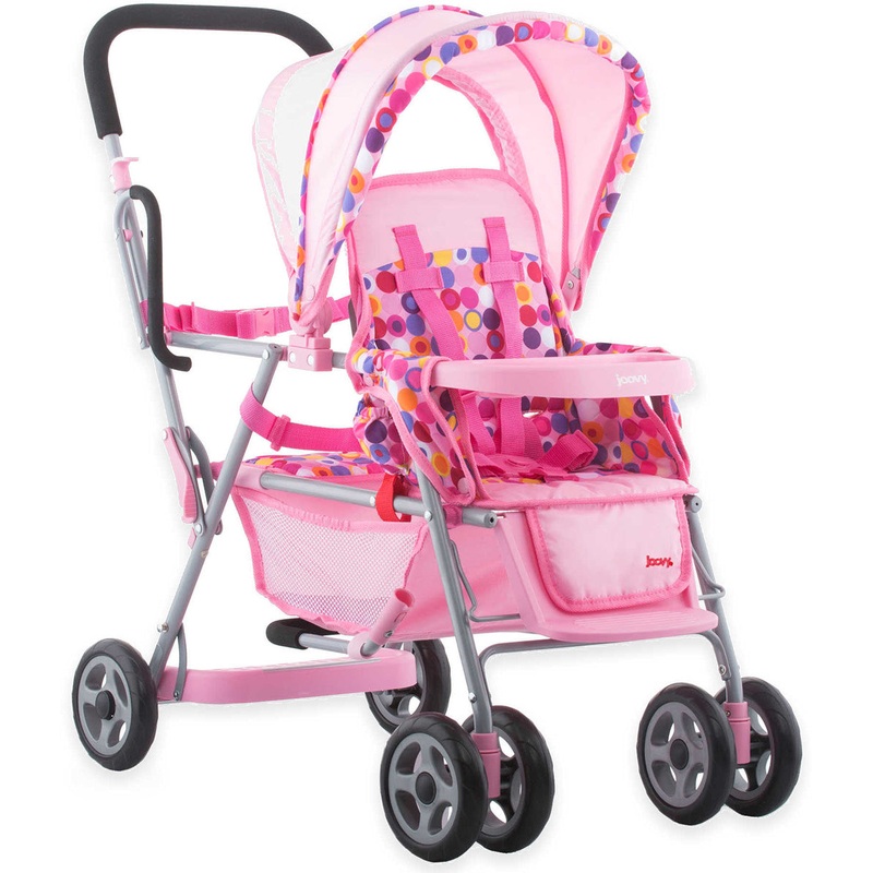 Joovy Toy Caboose in Pink Dot