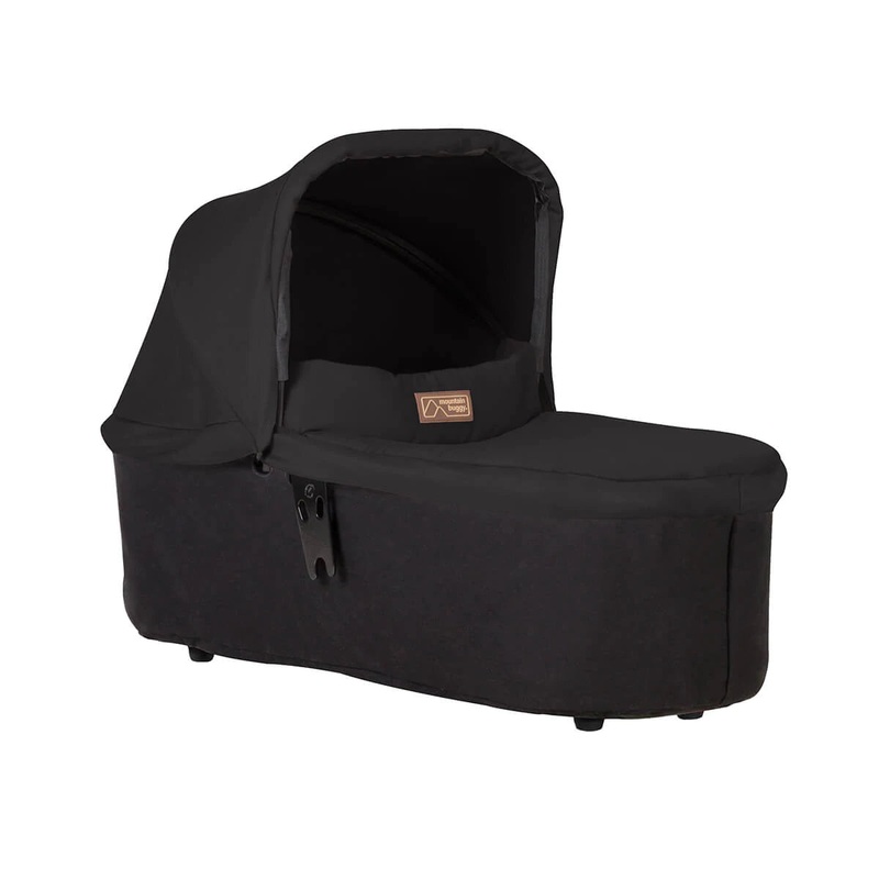 Mountain Buggy Duet Carrycot Plus – Black – Opened Box