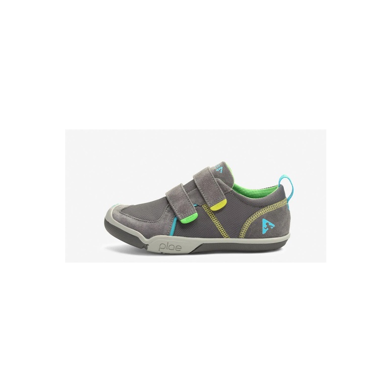 Plae Ty Big Kid Sneaker – Steel