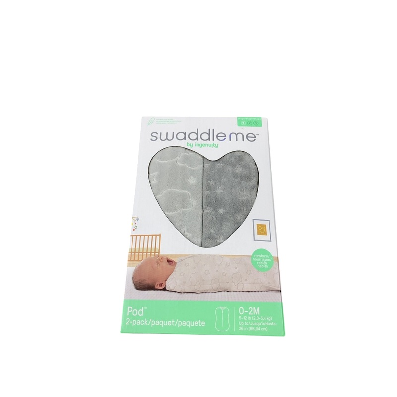 SwaddleMe Swaddle Pod, 2 Pack, Stars and Clouds