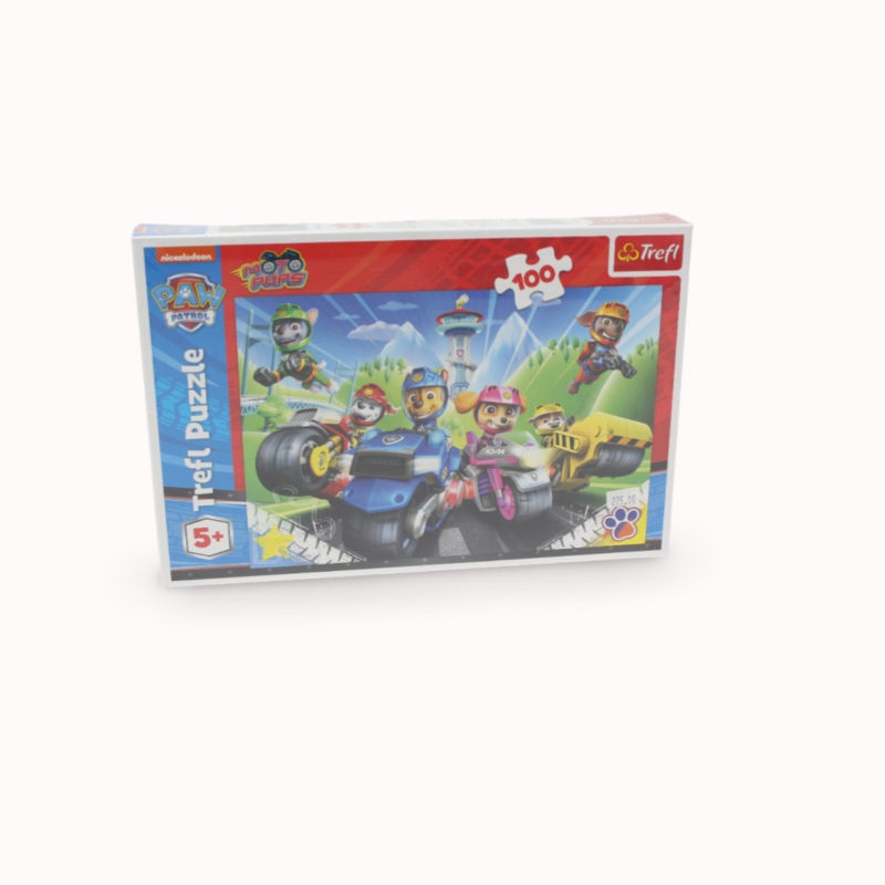 Trefl Paw Patrol On Motorcycles Puzzle – 100 Pcs
