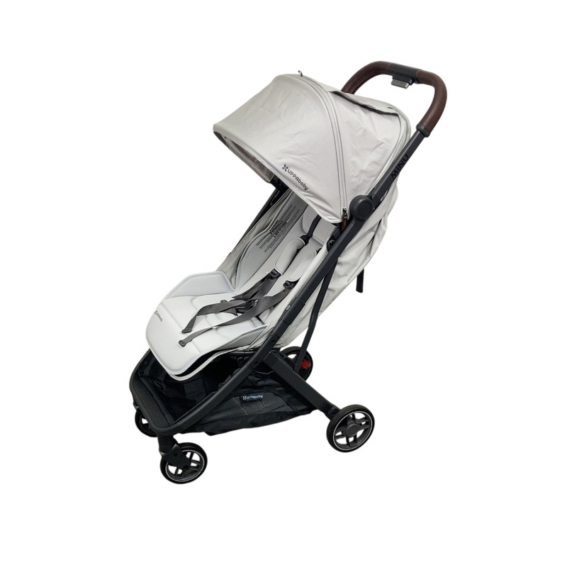 UPPAbaby MINU V3 Stroller, 2024, Savannah (Pearl Gray Jacquard)