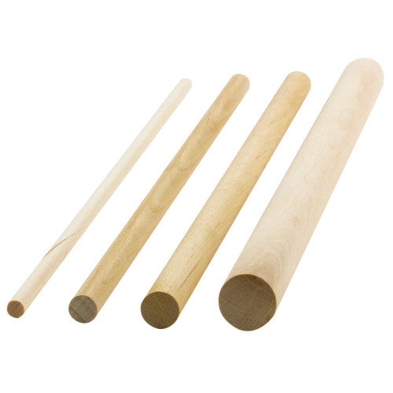 Wood Dowels, 3/8″, 25 pieces