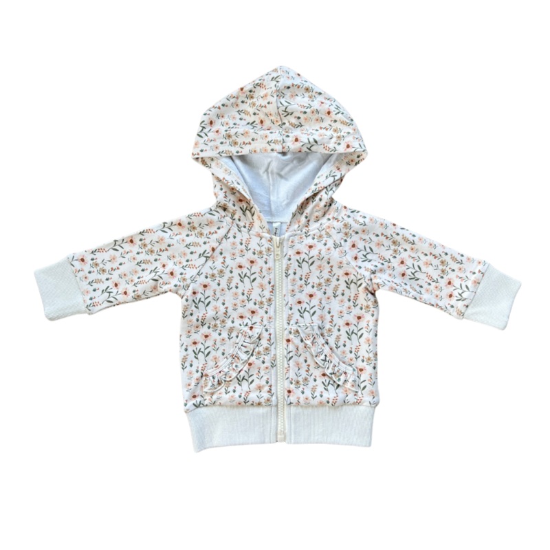 Babysprouts Hooded Jacket – Daisy Field