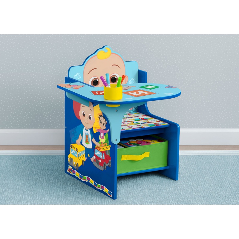 CoComelon Chair Desk with Storage Bin