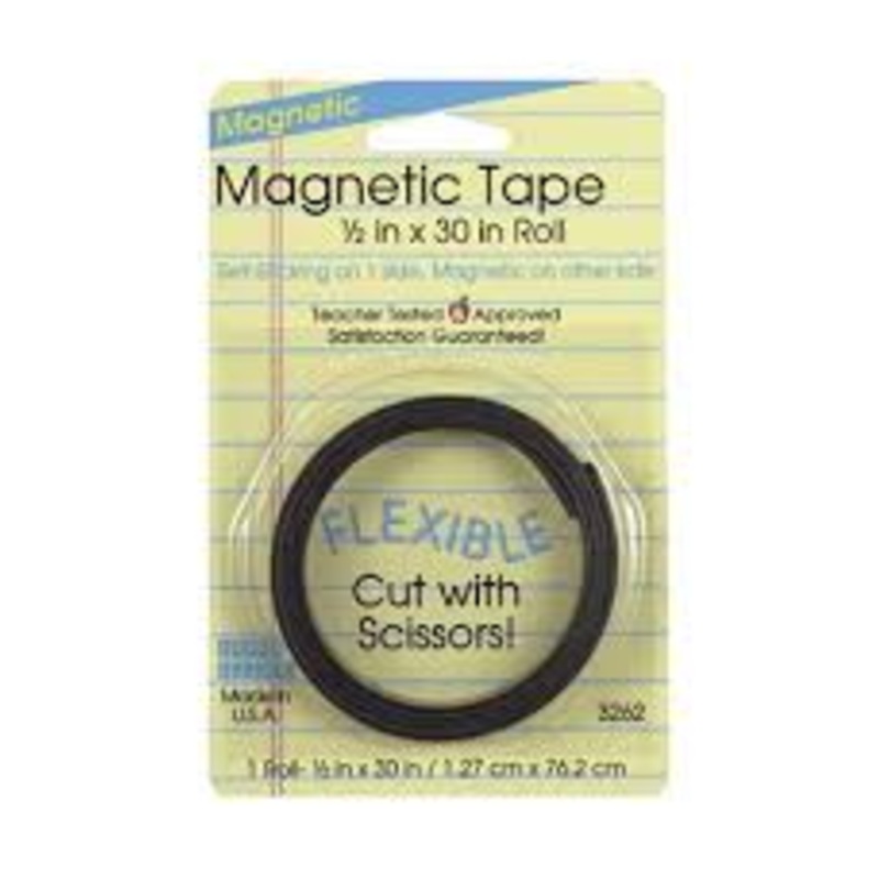 Magnetic Tape 1/2  X 30