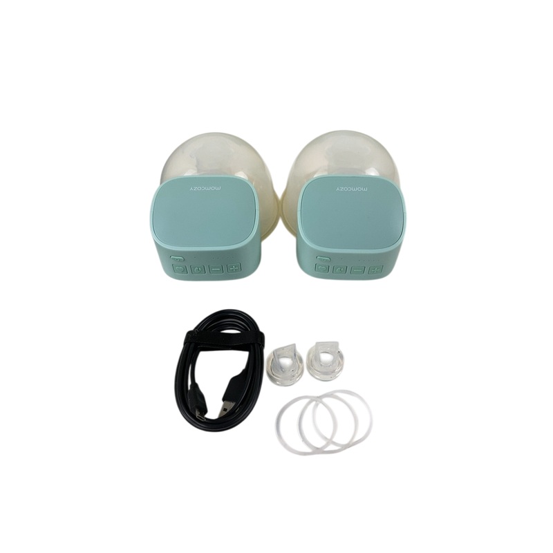 Momcozy S9 Double Electric Wearable Breast Pump, Green