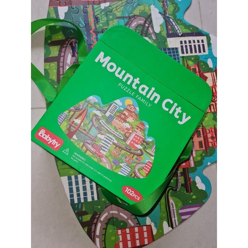 Mountain City Puzzle (102 Pieces)