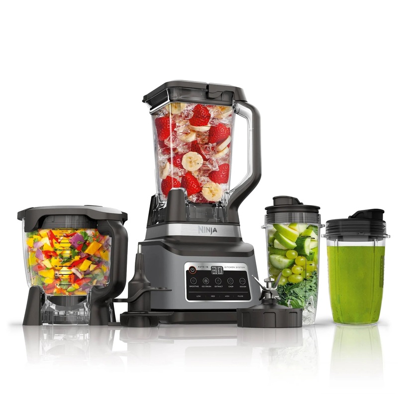 Ninja Professional Plus Kitchen Blender System with 8-Cup Food Processor and Auto-iQ