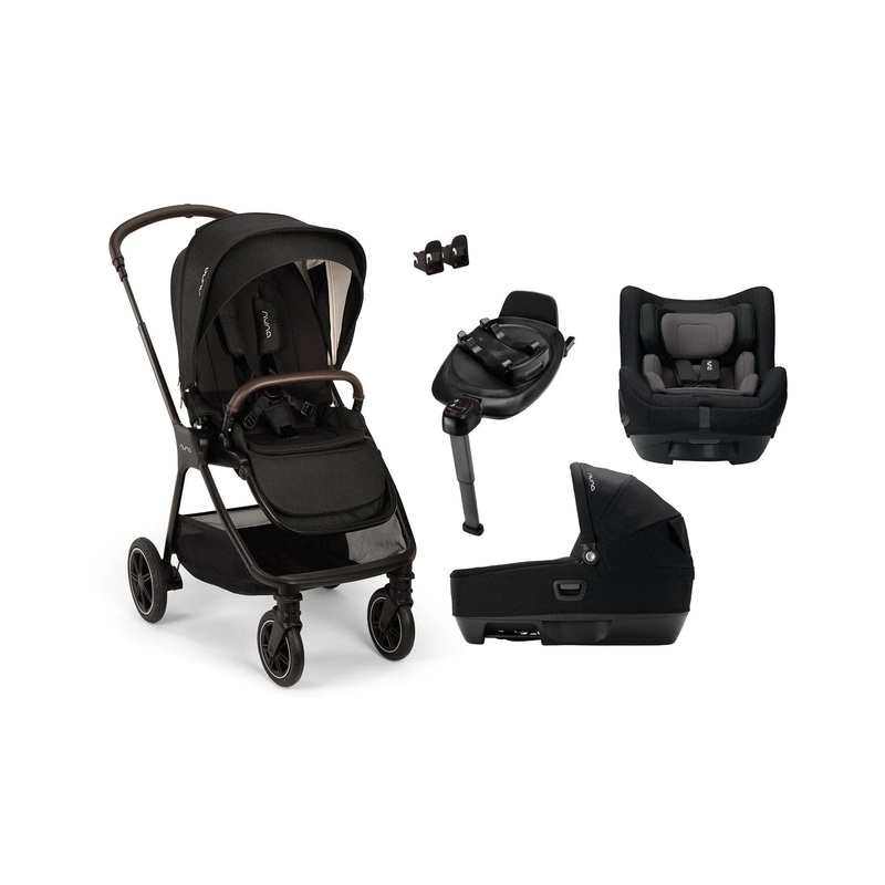 Nuna TRIV NEXT Pushchair (2024) + CARI + TODL NEXT Travel System – Caviar
