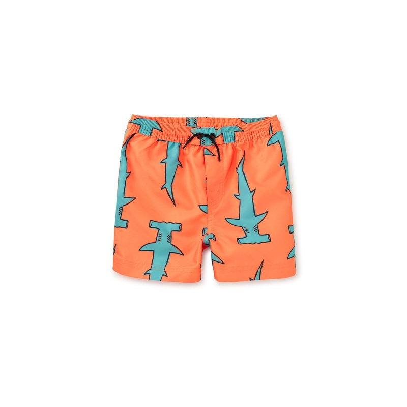 Tea Collection Shortie Swim Trunks – Hammerhead Sharks