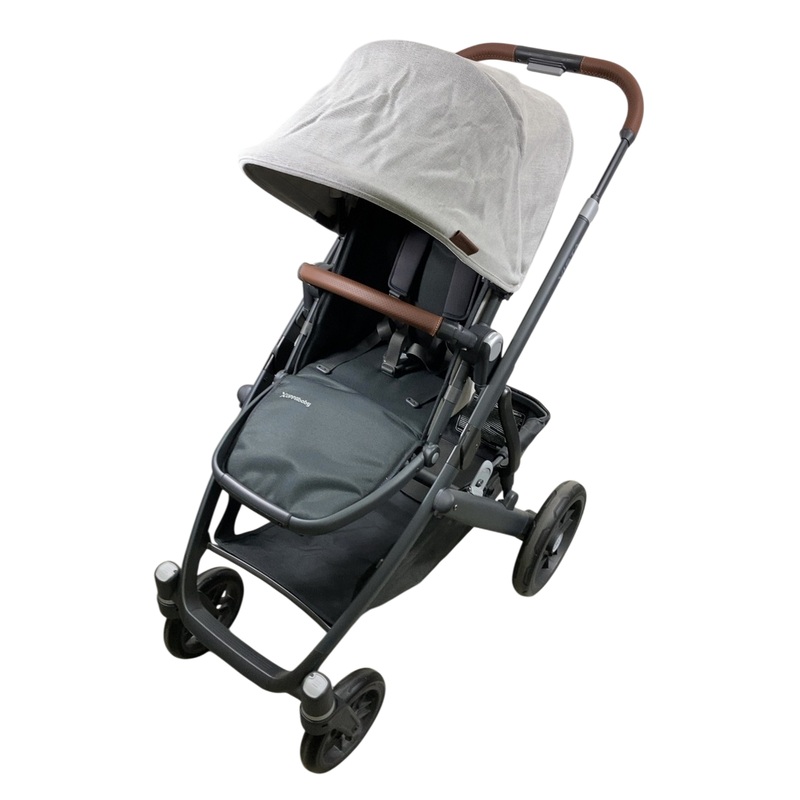 UPPAbaby VISTA V2 Stroller, 2024, Anthony (White & Grey Chenille)