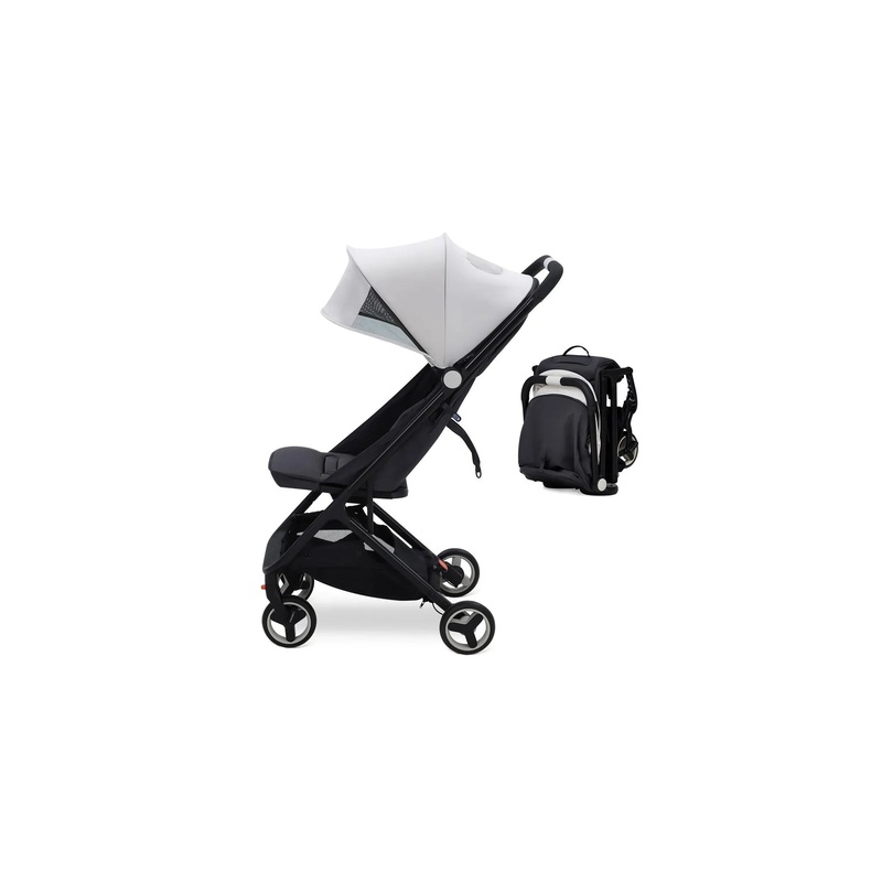 Compact Lightweight Travel Stroller with One-Hand Fold