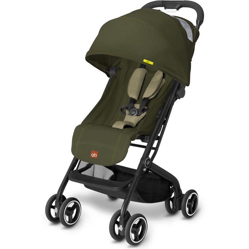 GB Qbit Stroller – Lizard Khaki