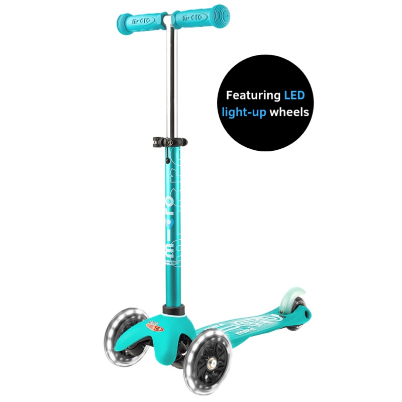 Micro Kickboard-Micro Mini Deluxe LED Ages 2-5
