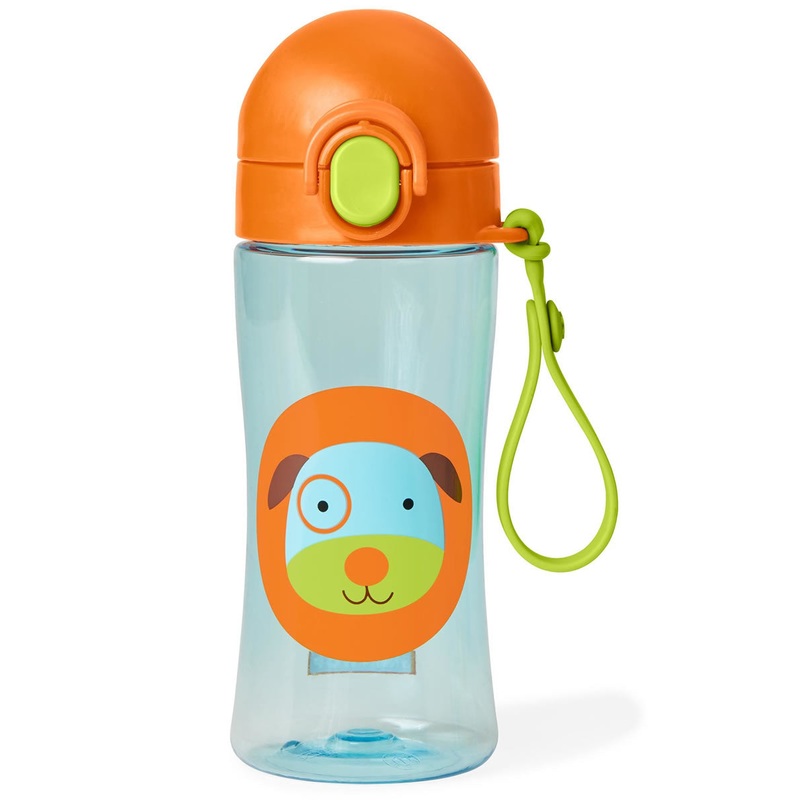Skip Hop Zoo Lock-Top Sports Bottle – Dog