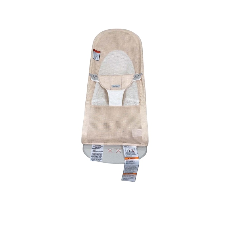 BabyBjorn Bouncer Balance, Light Gray Frame, Pearly Pink Mesh