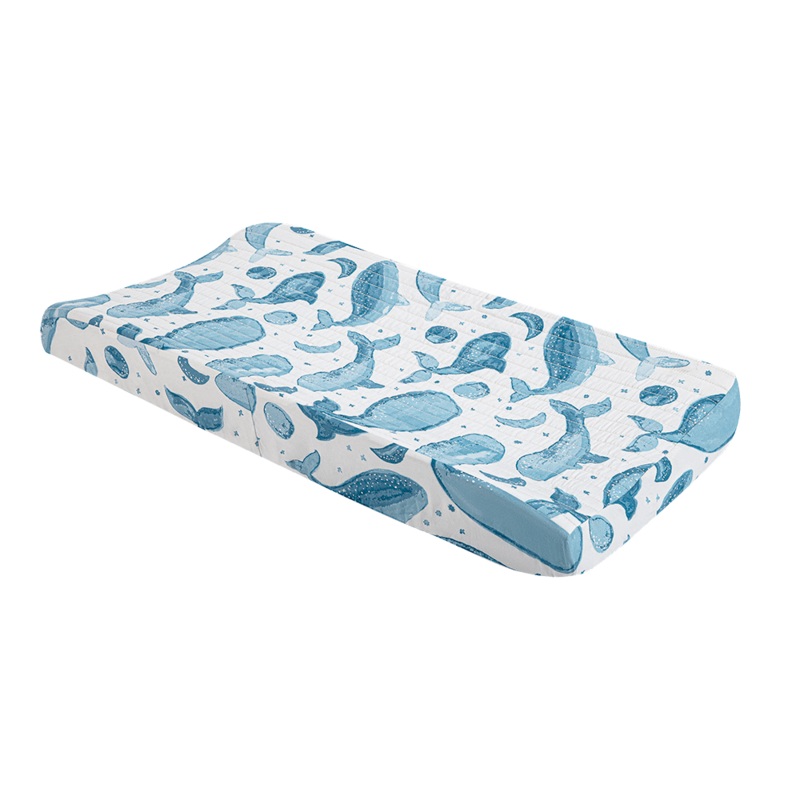 Crane Baby Caspian Quilted Change Pad Cover