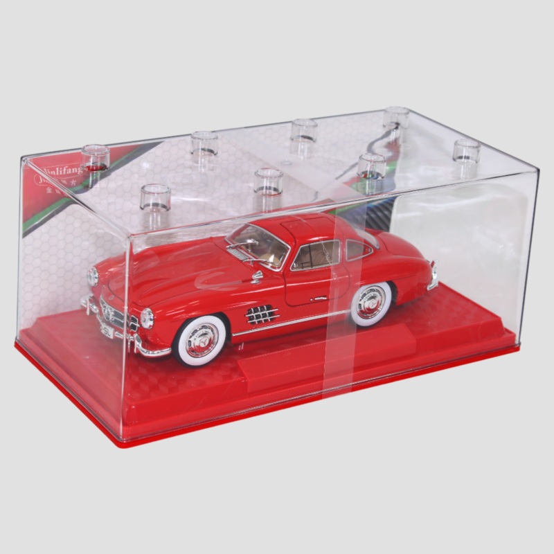 Die-Cast Classic Car  Red Mercedes
