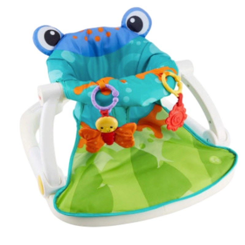 Fisher Price Sit-Me-Up Floor Seat, Frog