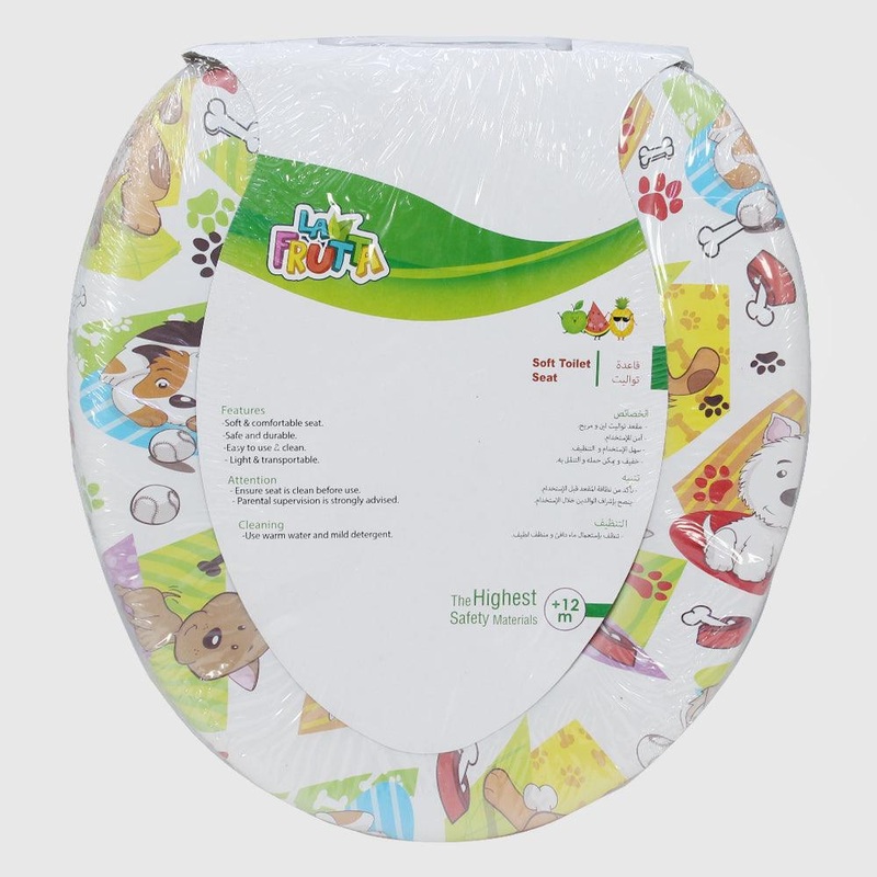 La Frutta Soft Toilet Seat (Puppies)