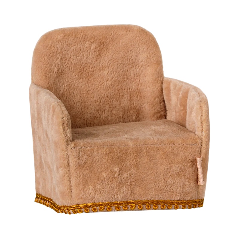 Maileg Folding Chair, Mouse – Powder