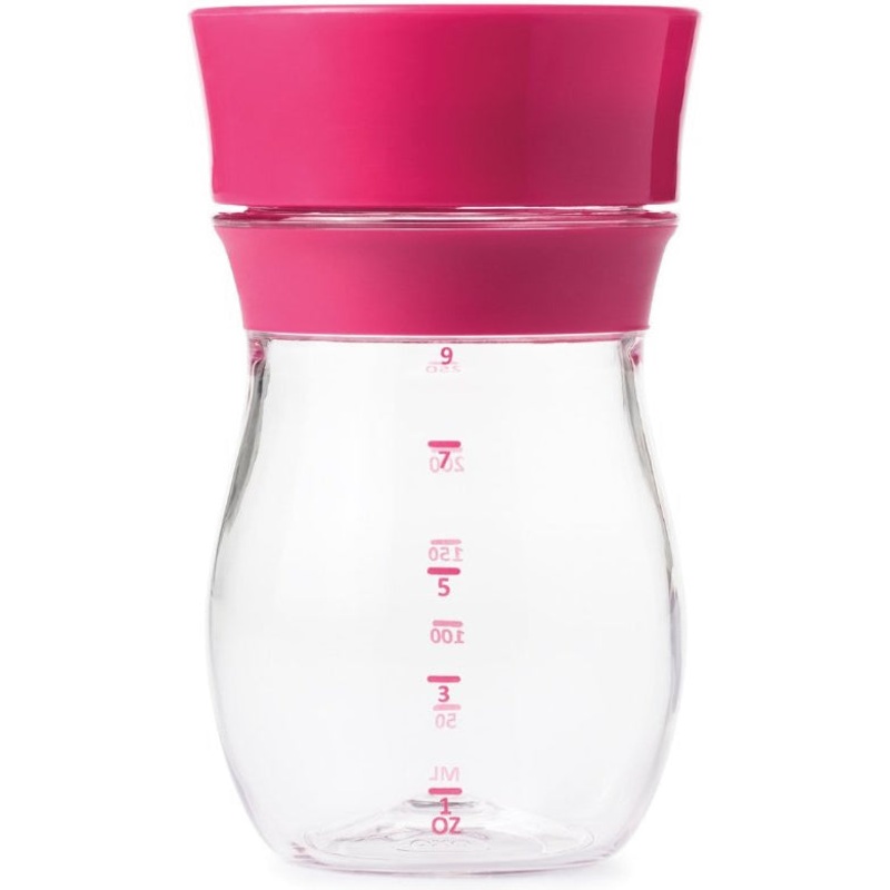 OXO Tot Transitions Open Cup Trainer, 9 oz – Pink